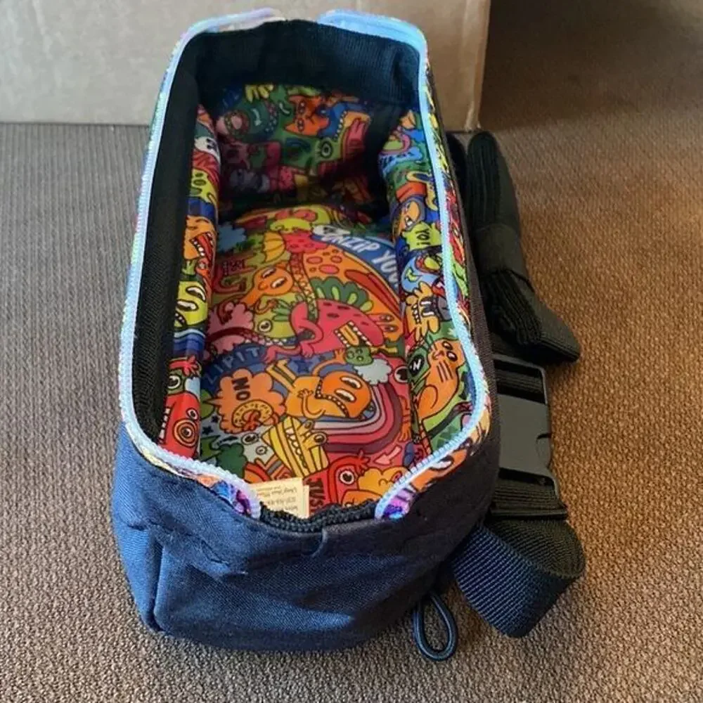 ZIPIT Lenny doodle Pencil Case Waistband Binder Pouch for kids new w/o tags